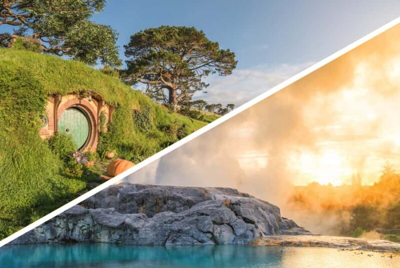 Auckland: Hobbiton and Rotorua Day Tour including Te Puia - Key Points