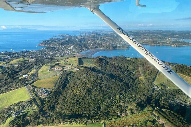 Auckland Region | Island Hopper Package Tour (2 Guests Minimum) - A Day of Aerial Views and Island Charm