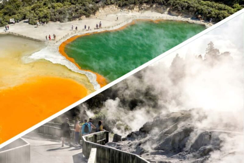Auckland: Rotorua Highlights inc Wai O Tapu & Te Puia Tour - Key Points