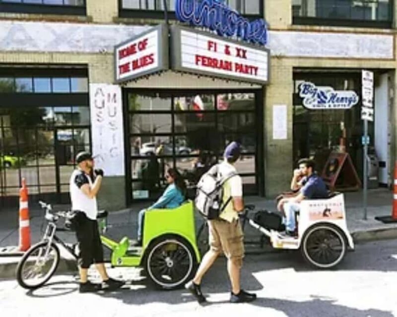 Austin: Historic Pedicab Tour - Key Points