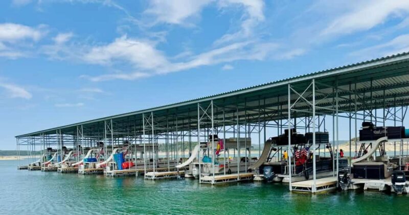 Austin: Lake Travis Boat Rental Grill and Slide - The Food and Drink Experience