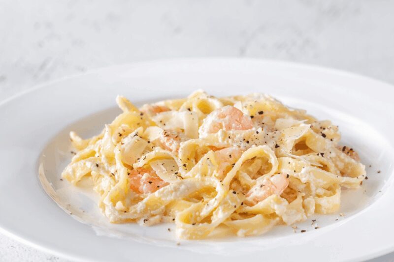 Austin: Master the Art of Colossal Shrimp Alfredo Pasta - Key Points