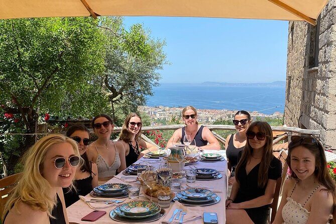 Authentic cooking class on a farm with a view of Sorrento. - The Grand Finale: Dining with a View