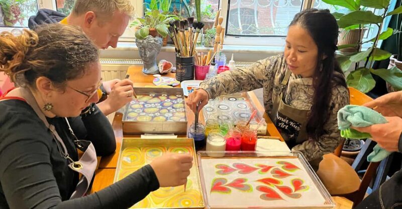Authentic Turkish Art Marbling - Ebru - with Locals at Home - Key Points