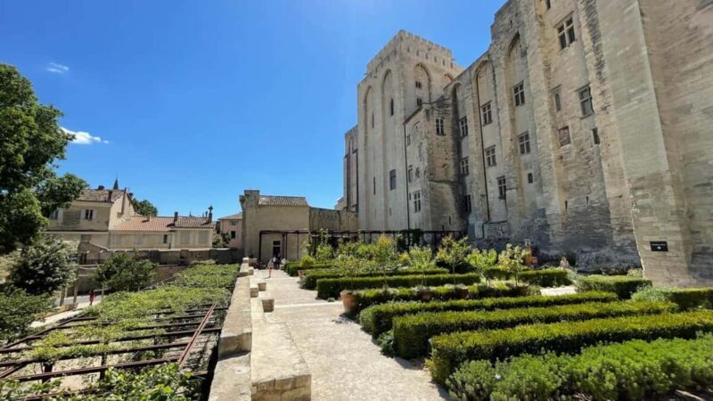 Avignon: Palace of the Popes & Pontifical Gardens Entry - Key Points
