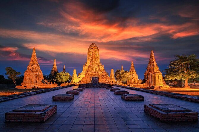 Ayutthaya Glittering Sunset, Boat Ride, Noted Sight, Local Market - The Sunset Boat Ride on the Chao Phraya River