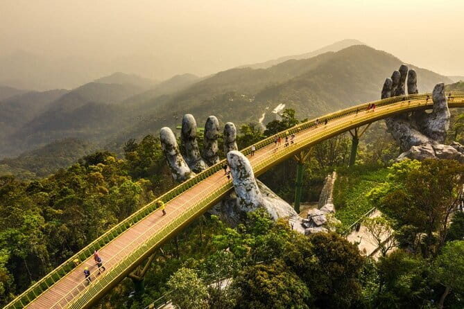 Ba Na Hills 1 Day including buffets lunch & 2 ways Cable Car 2025 - Key Points