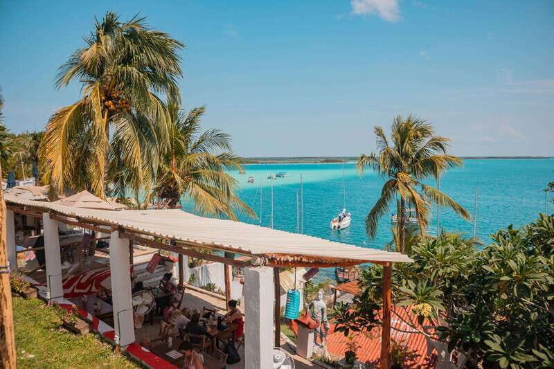 Bacalar: 3-hr Pontoon Boat Tour with Beach Club + Kayaks - An Introduction to the Experience