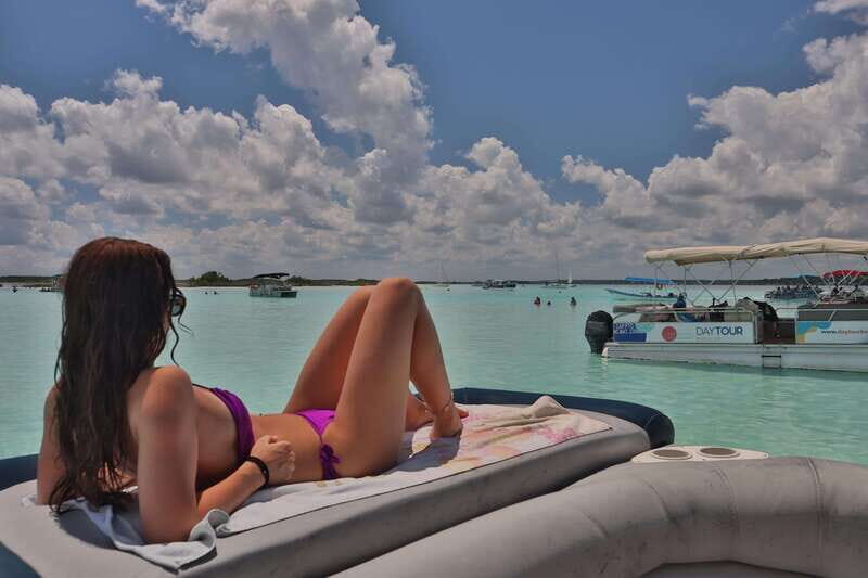 Bacalar: 3-hr Pontoon Boat Tour with Beach Club + Kayaks - FAQ