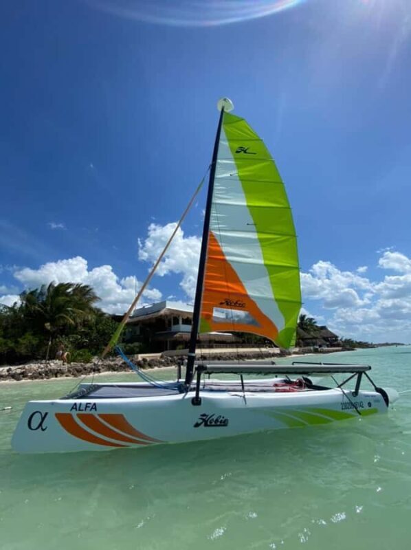 Bacalar: Eco-friendly tour on a Hobbie Getaway catamaran - Exploring Bacalar on a Small-Group Eco Catamaran