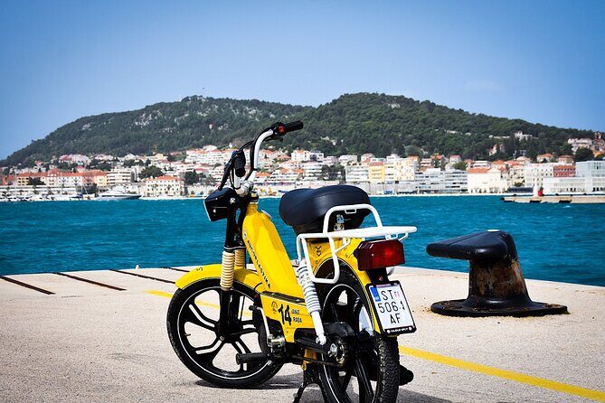 Back to the 80s Unique Vintage Tomos Moped Tour Split - Price and Value