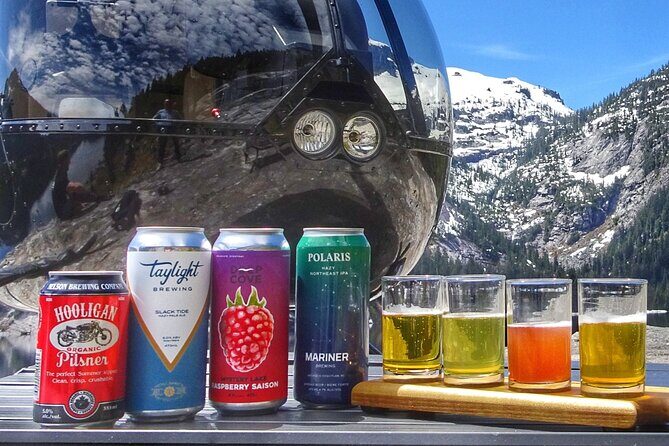 Backcountry Beer Tasting Heli-Tour & Landing (Depart SKY Hangar) - What to Expect from the Itinerary
