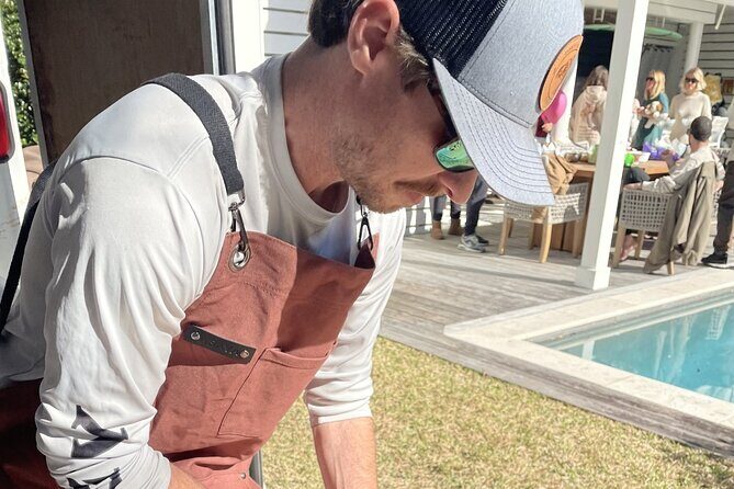 Backyard Shrimp Boil on Shem Creek - Cooking and Participation