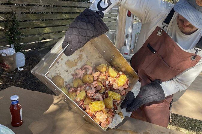 Backyard Shrimp Boil on Shem Creek - The Value Proposition
