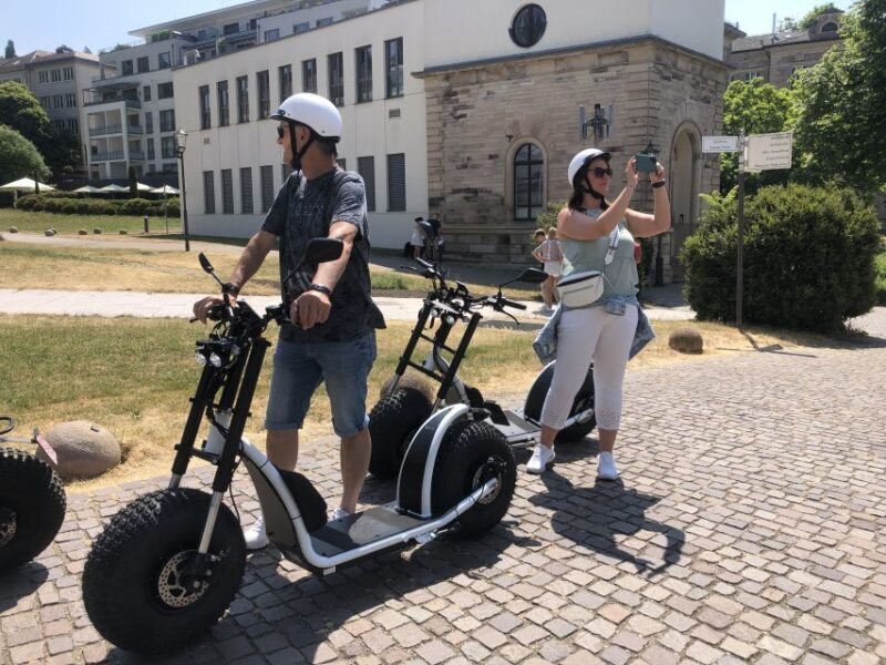 Baden-Baden: Private Guided KNUMO e-Scooter Tour VIP - An Exciting Way to See Baden-Baden