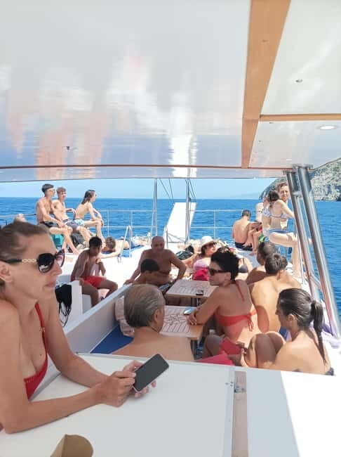 BAGNARA TOUR COSTA VIOLA GIRO GROTTE + SOSTE BAGNO - The Sum Up