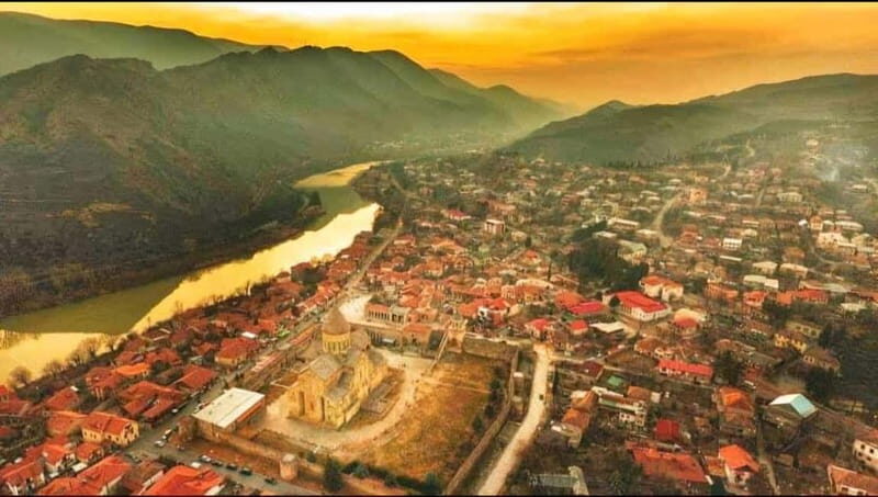Bagrati Cathedral, Motsameta monastery, Sataplia Cave - Bagrati Cathedral: A View Over the City