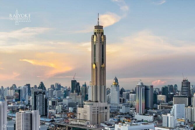 Baiyoke Observation Deck Entry with 84th Floor Access and 1 Drink - Key Points