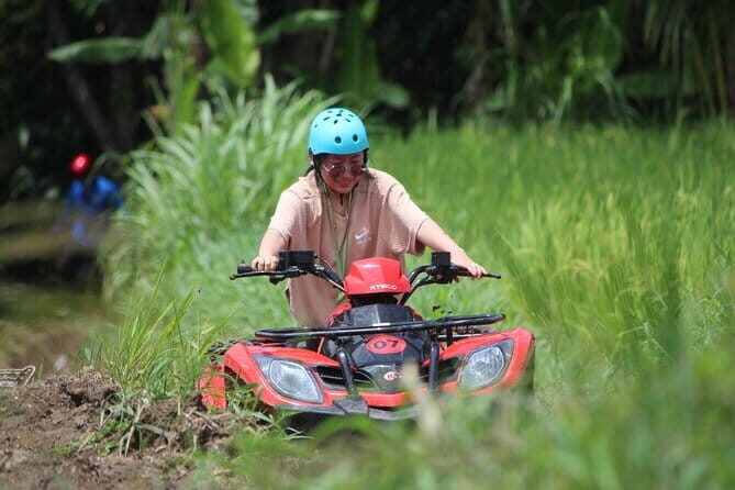 Bali ATV Quad Bike with Waterfalls, Tunnel & Gorilla Statue Track - Key Points