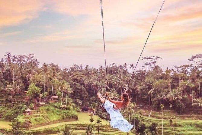 Bali : Blue Lagoon Snorkeling combine with Bali Swing in Ubud - The Scenic Escape to Tegalalang Rice Terraces and Jungle Swing