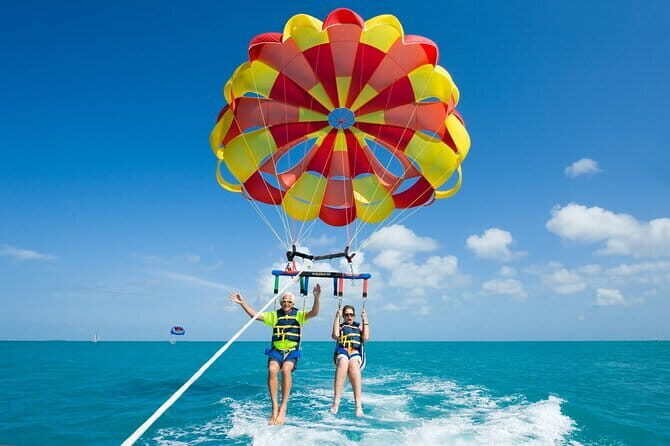 Bali Parasailing, Banana, Jet Ski, and Sea Walker with Transfer - Key Points