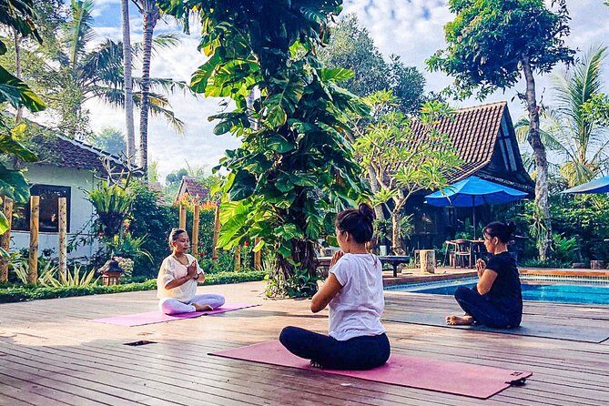 Bali Private Yoga Experience & Hidden Bali Water Temple Visit  Full Day - Relaxing at Tepi Sawah Villa