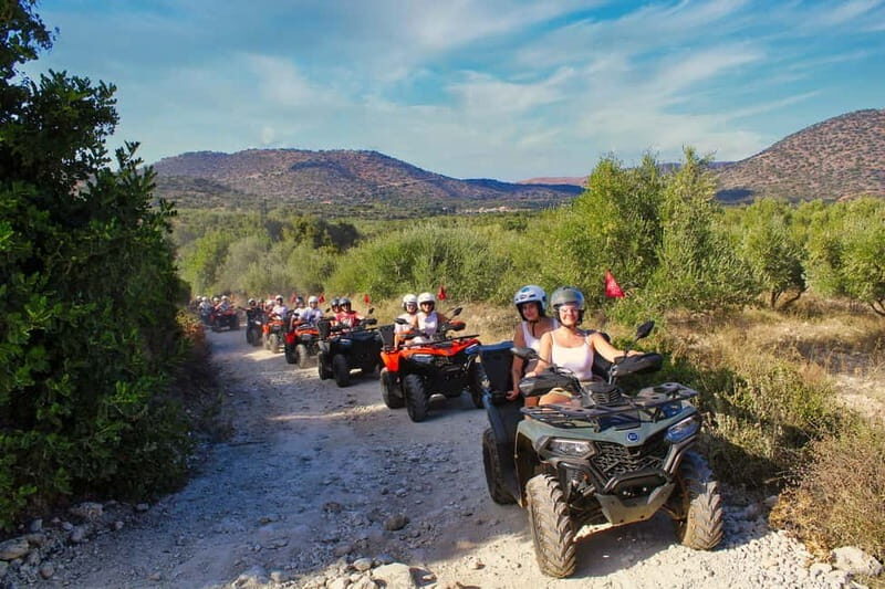Bali Rethymno Panormo half day quad safari adventure - The Route and Stops in Detail