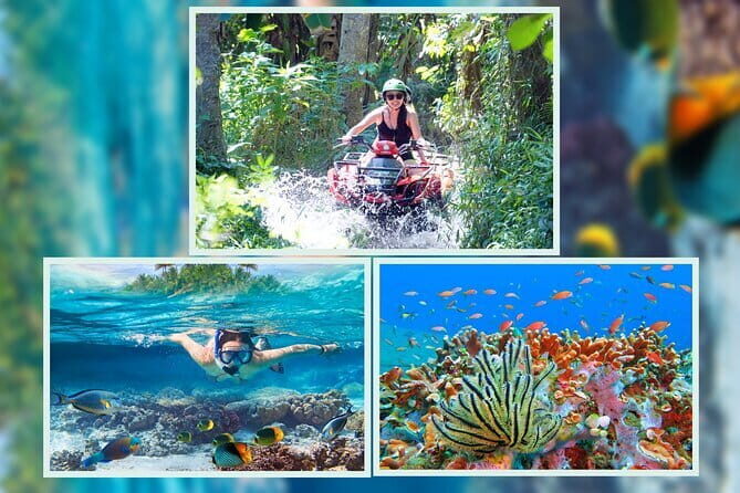 Bali Snorkeling 2 Spots & ATV Quad Bike with Lunch & Transfer - Key Points