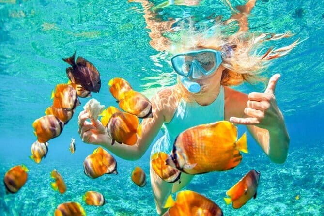 Bali Snorkling Blue Lagoon Beach with Lunch & Private Transport - Key Points