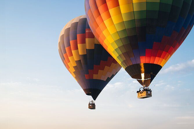 Balloon flight with pyramids tour and transportation from Mexico City - The Sum Up