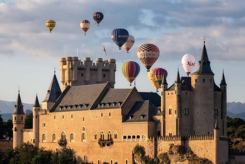 Balloon ride over Segovia - Key Points