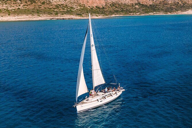 Balos Beach and Gramvousa island shared group Sailing Cruise - Key Points