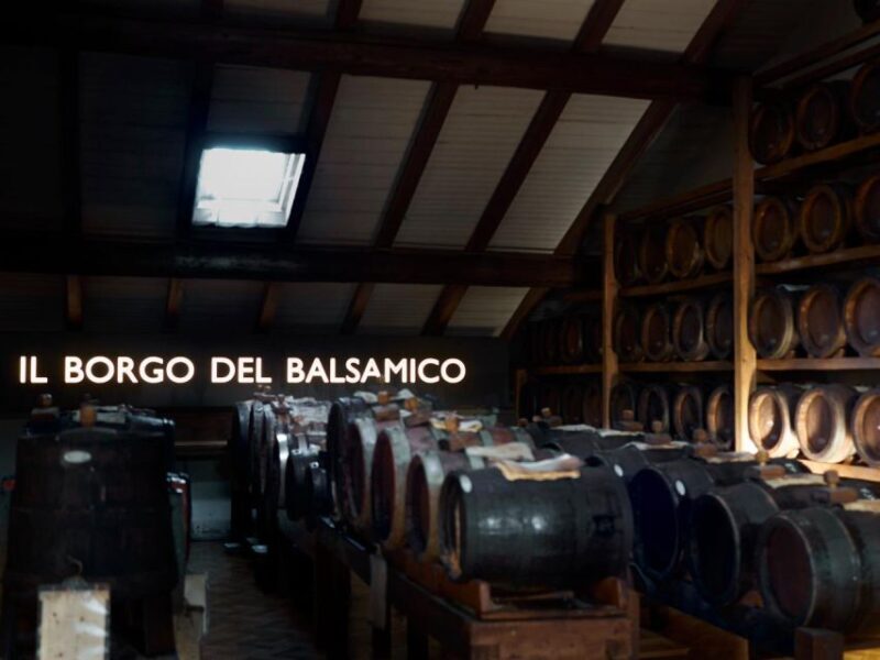 Balsamic Vinegar Guided Tours - Key Points