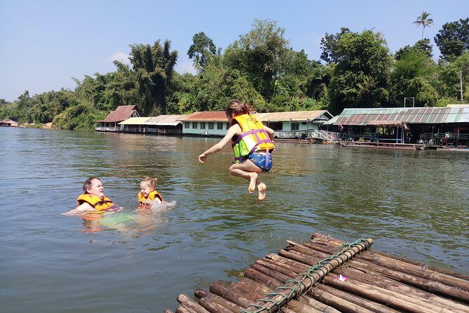 Bamboo raft on the Kwai river - Key Points