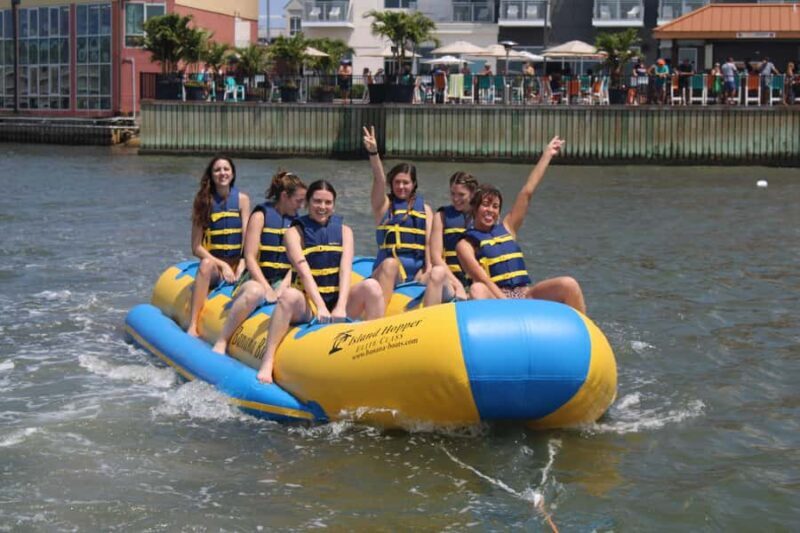 Banana Boat Rides in Ocean City, MD - What You Can Expect from a Banana Boat Ride in Ocean City