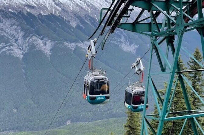 Banff Gondola Hot Springs Bow Falls and Three Lakes tour - Key Points