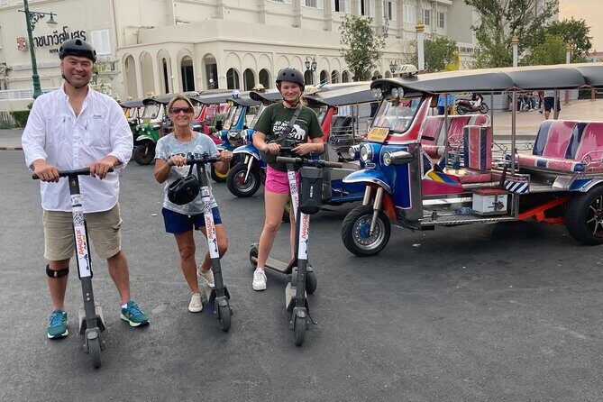 Bangkok Classic E-Scooter &/or Bike Trip - A Fun and Practical Way to Explore Bangkok’s Sights