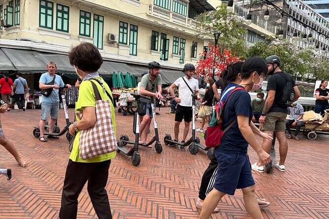 Bangkok Classic E-Scooter &/or Bike Trip - A Detailed Breakdown of the Itinerary