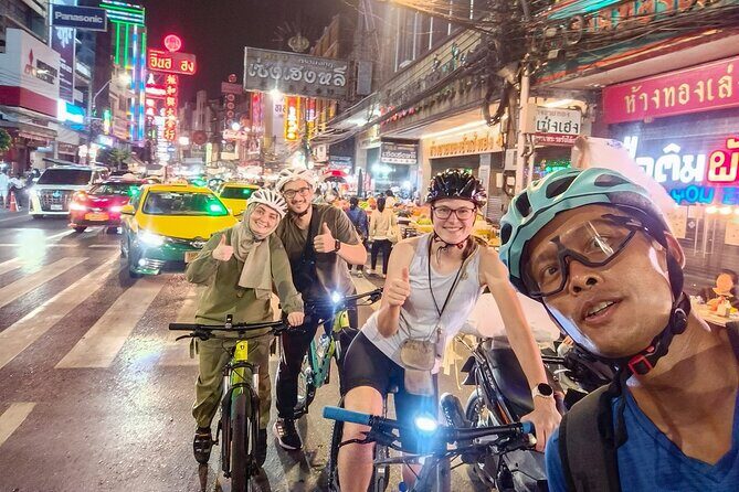 Bangkok Night Bike Tour - Including Transfer & Street Food - Authenticity & Unique Experiences