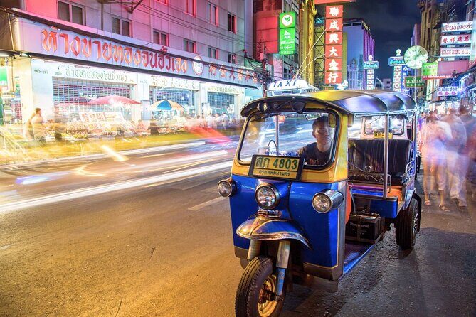 Bangkok Tuk-Tuk Tour by Night with Chinatown Street Food Meal - FAQ