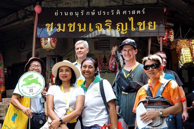 "Bangkok Walking Hopping Tour" show citys historic sights are located. - What to Expect from the Bangkok Walking Hopping Tour