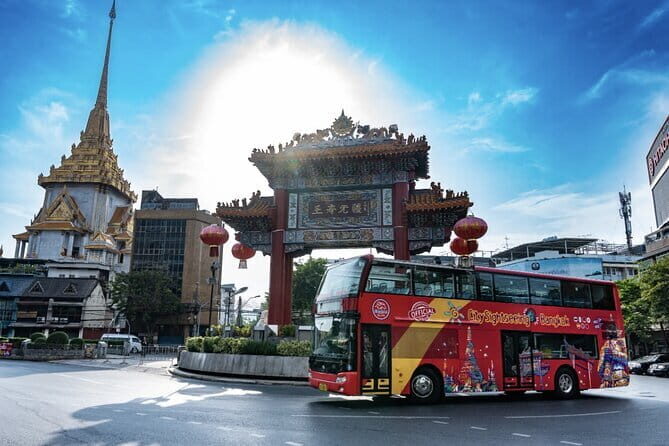 Bangkok's City tour by bus and Chinatown by Night walking tour - Key Points