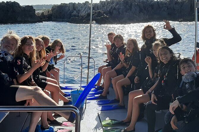 Baptism in the Northern Marine Reserve of Menorca - Overview of the Menorca Marine Baptism Tour