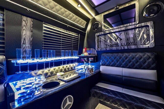 Bar Hop thru Tampa Downtown as a VIP in Maybach Interior Sprinter - FAQ