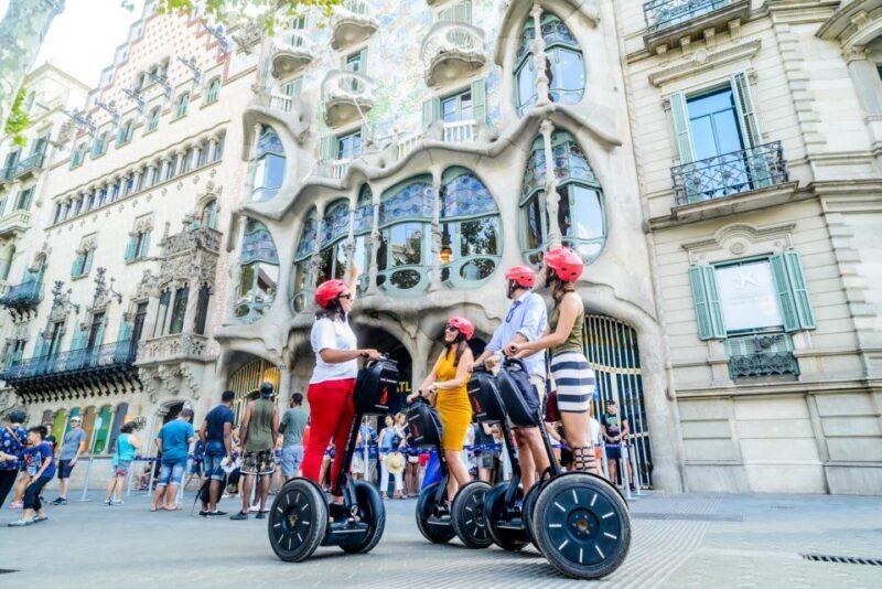 Barcelona: 2,5h Gaudí Segway Tour - FAQ