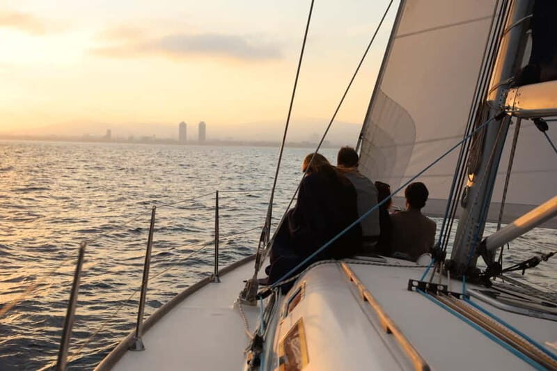 Barcelona 2h private sailing tour for 11 with local Skipper - The Sum Up