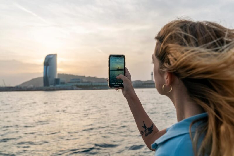 Barcelona: Boat Trip and Panoramic Helicopter Flight - The Sailing Cruise Aboard the Orsom Catamaran