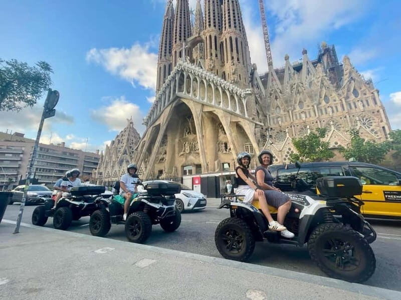 Barcelona: City Sights Electric Quad Tour - Key Points