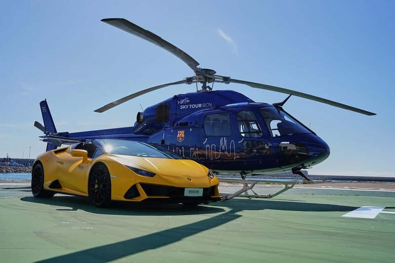 Barcelona: Helicopter and Supercar Driving Experience - Detailed Breakdown of the Experience