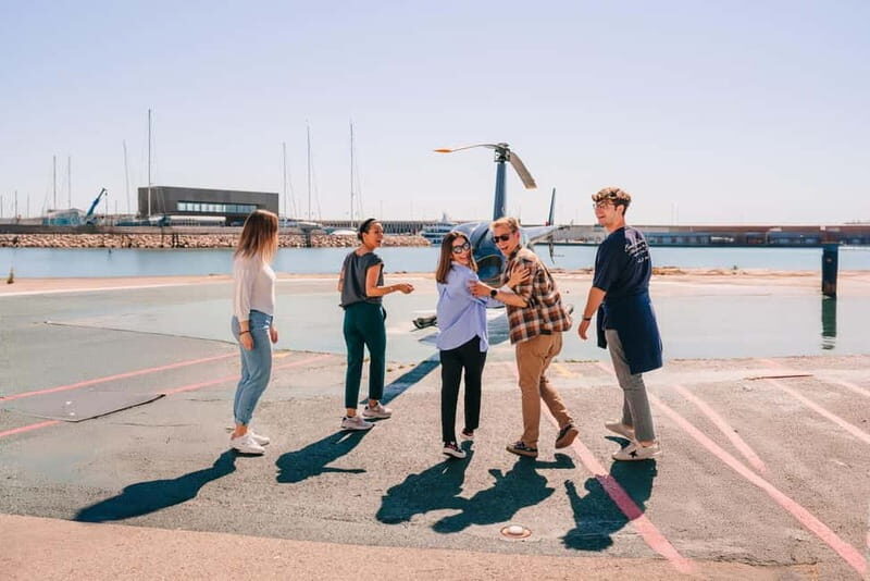 Barcelona: Helicopter, Boat Ride, and Old Town Walking Tour - Frequently Asked Questions